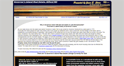 Desktop Screenshot of governorsislandrealestate.com